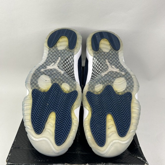 Nike Shoes Air Jordan 11 Low Retro “Navy Snakeskin” 2024 - Picture 7 of 8